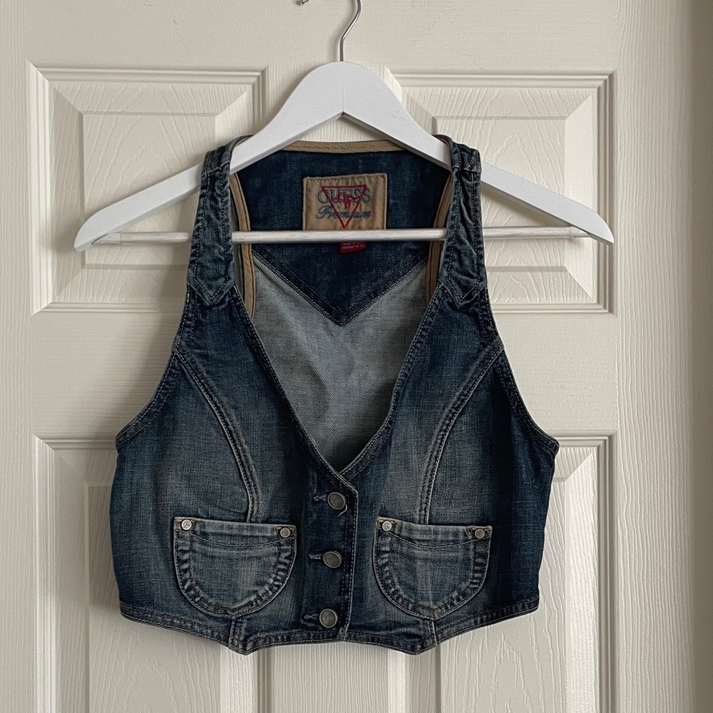 Guess Vintage Denim Vest